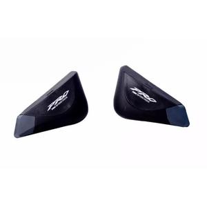 Pádové protektory rámu PUIG PRO černý s šedou gumou