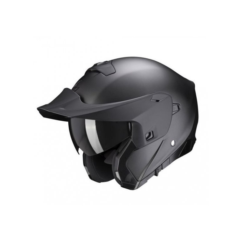 Визьор за каска за Scorpion EXO-930 черен матов