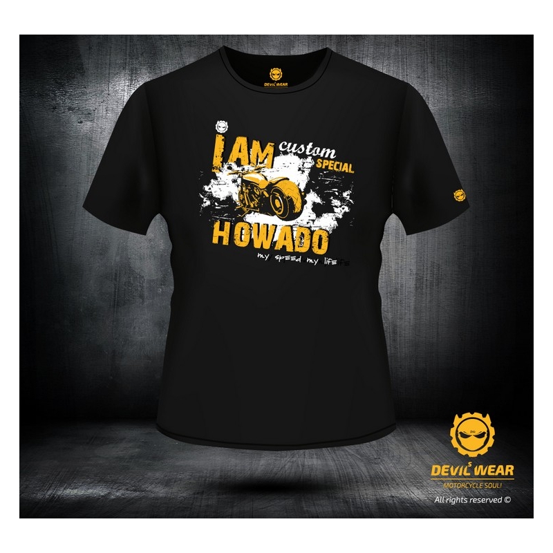 Pánské triko Devils Wear - I am Howado-my speed my life