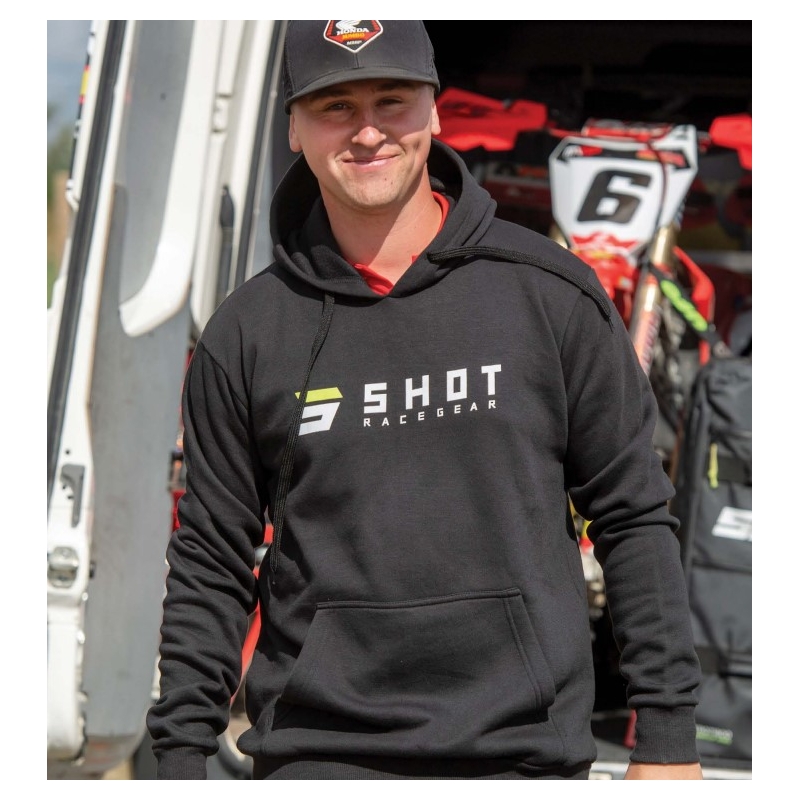 Pánská mikina Shot Hoodie černá výprodej