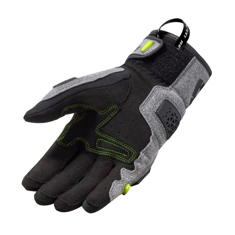 Мотоциклетни ръкавици Revit Mangrove silver-black-fluo yellow