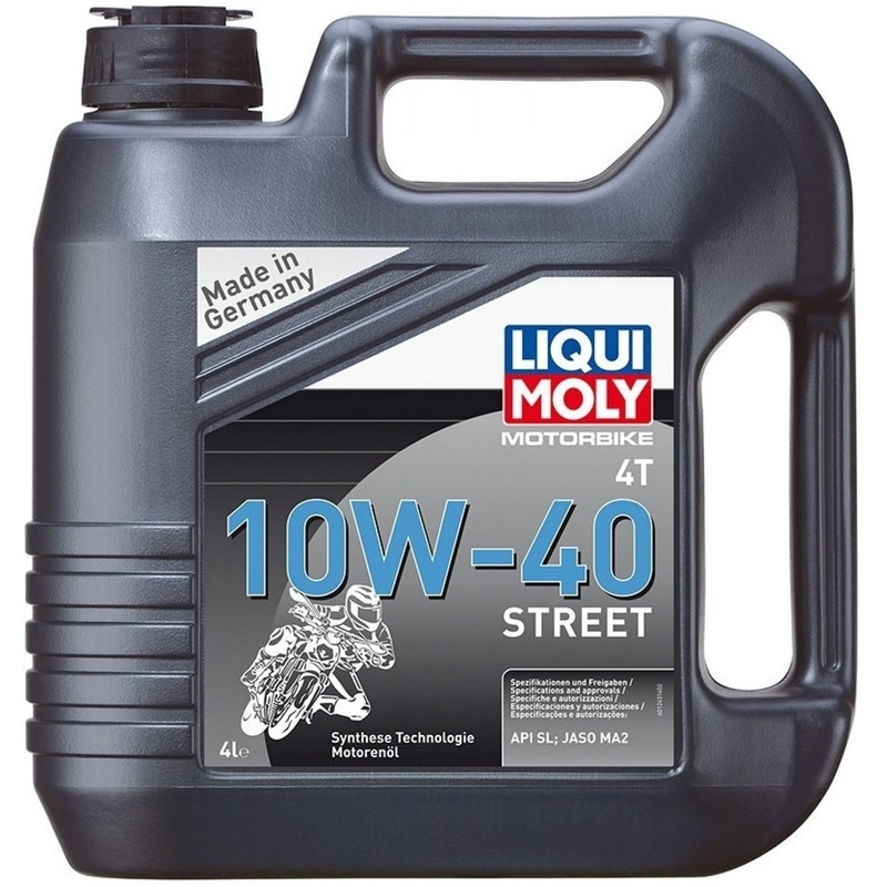 Моторно масло LIQUI MOLY Motorbike 4T 10W40 Street 4 л