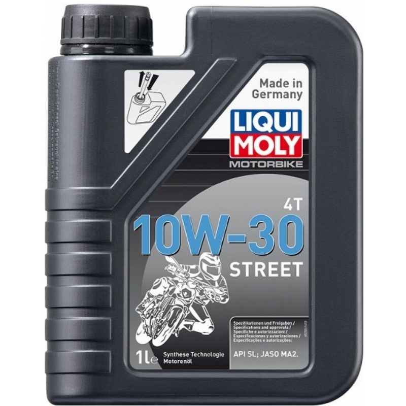 Моторно масло LIQUI MOLY Motorbike 4T 10W30 Street 1 л