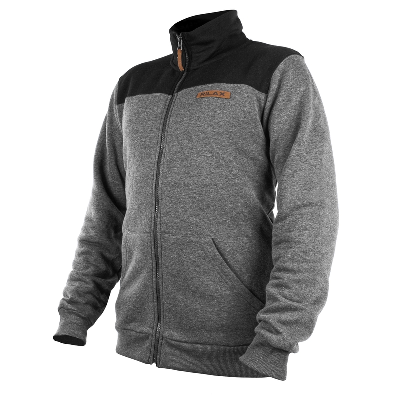 Мъжки суитшърт Rilax Nerr black-grey разпродажба