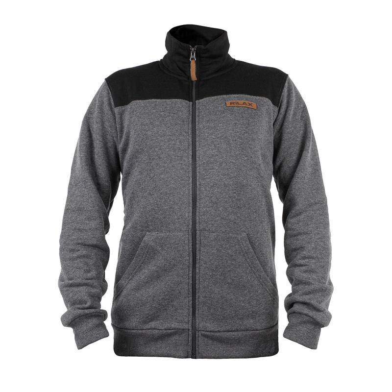 Мъжки суитшърт Rilax Nerr black-grey разпродажба