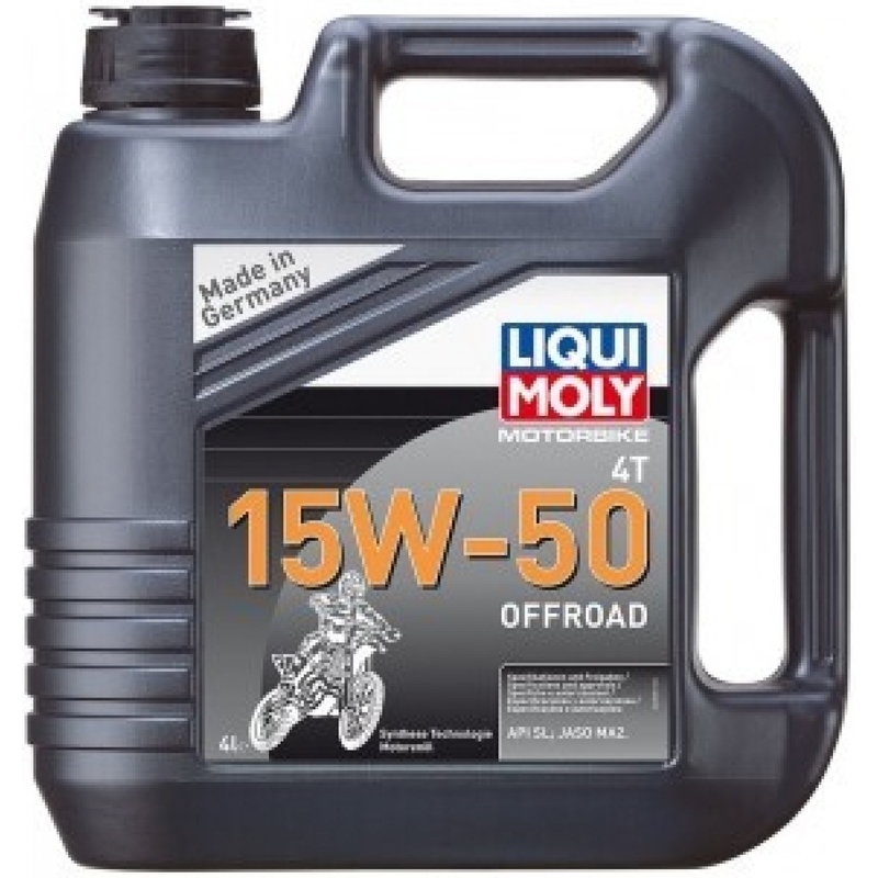 Моторно масло LIQUI MOLY Motorbike 4T 15W50 Offroad 4 л