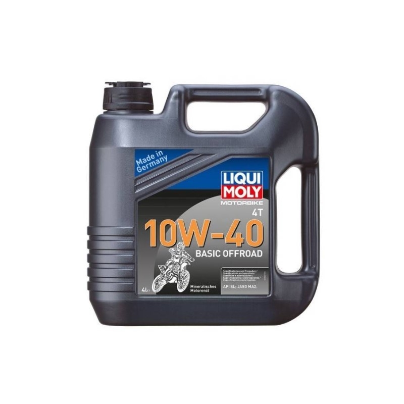Моторно масло LIQUI MOLY Motorbike 4T 10W40 Basic Offroad 4 л