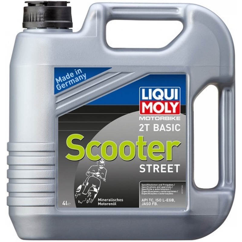 Моторно масло LIQUI MOLY Motorbike 2T Basic Scooter 4 л