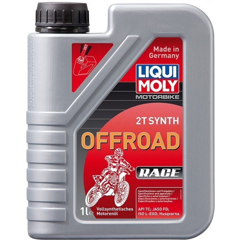 Моторно масло LIQUI MOLY Motorbike 2T Synth Offroad Race 1 л