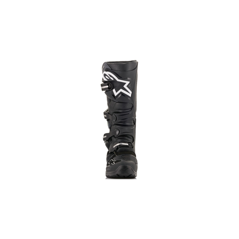 Мотоциклетни ботуши Alpinestars Tech 7 Enduro Drystar, черно-сиво-флуоресцентно жълто
