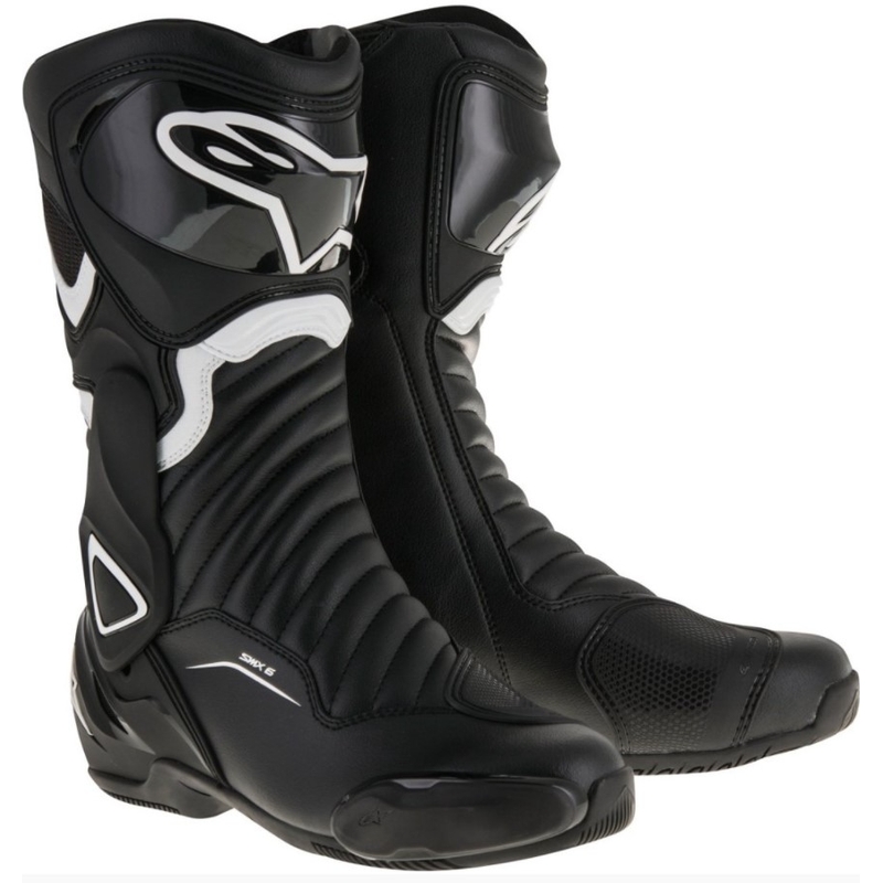 Мотоциклетни ботуши Alpinestars S-MX 6 черно-бели
