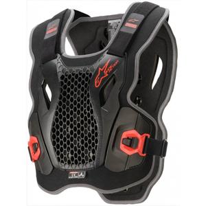 Alpinestars Bionic Action гръден протектор черен и червен