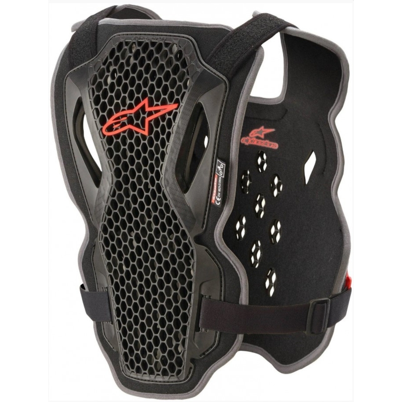 Alpinestars Bionic Action гръден протектор черен и червен