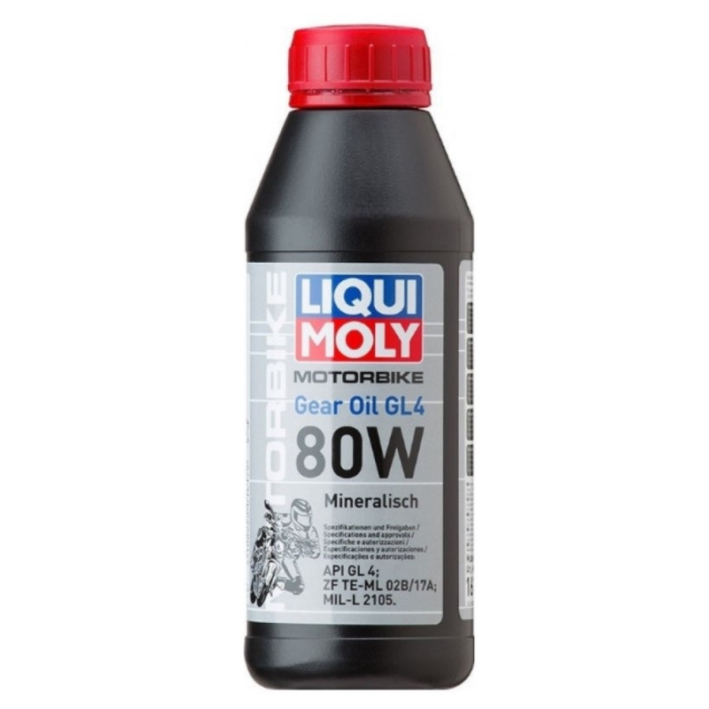 Моторно трансмисионно масло LIQUI MOLY 80w 500 ml