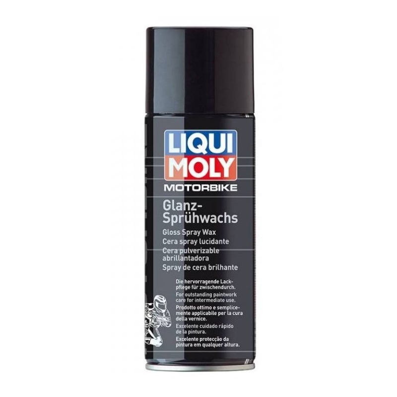 LIQUI MOLY Спрей восък за мотоциклети с гланц 400 ml