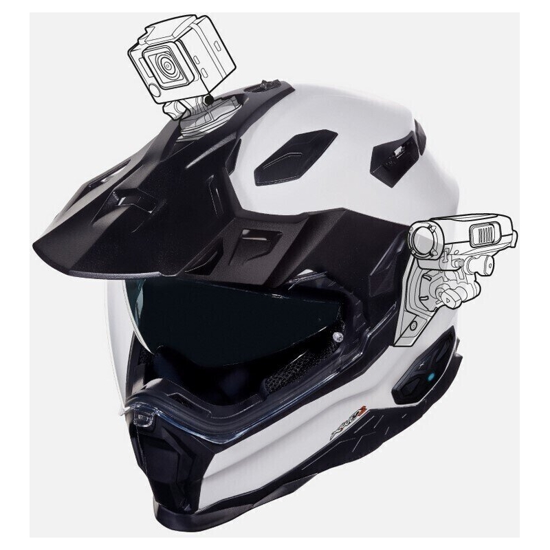 Каска за ендуро NEXX X.Wed 2 Plain White разпродажба