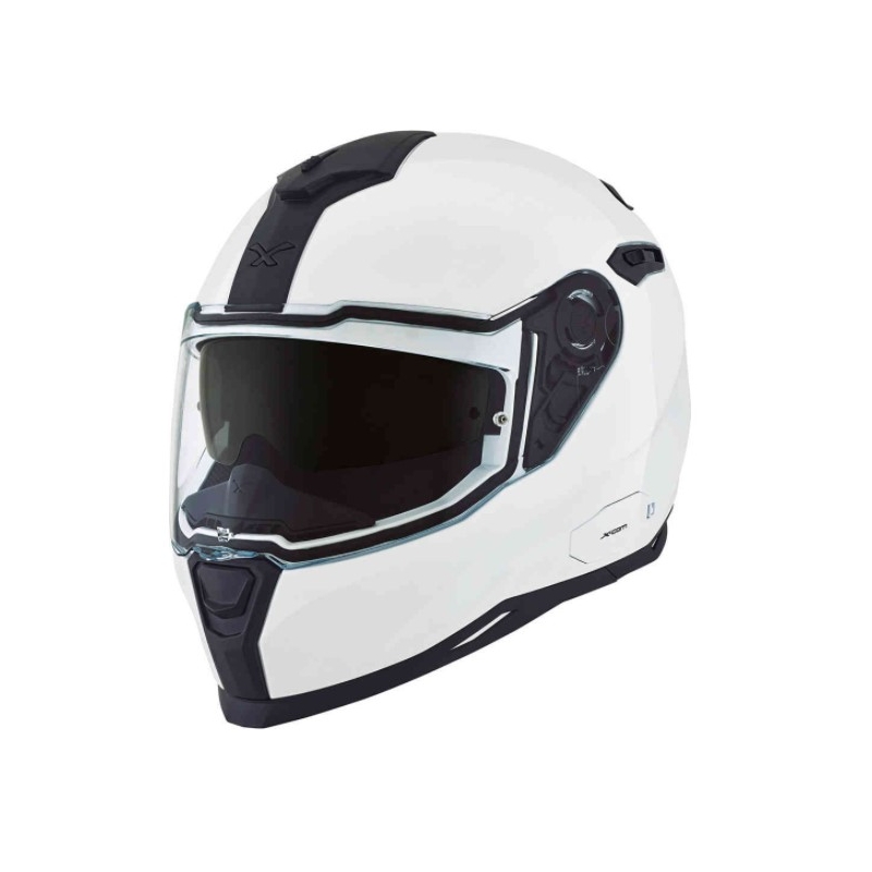 Интегрална мотоциклетна каска NEXX SX.100 Core white разпродажба