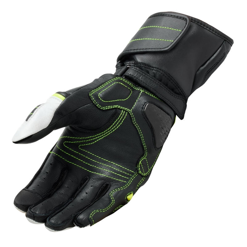Ръкавици за мотоциклет Revit RSR 4 black-fluo yellow