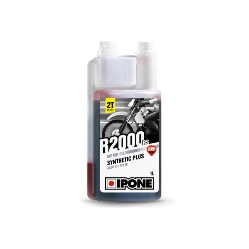 Бензиново масло Ipone R200RR (R200RS) 2T синтетично плюс 1 л ягода