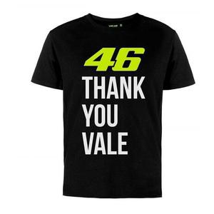 Детска тениска VR46 Valentino Rossi "Thank you Vale" black