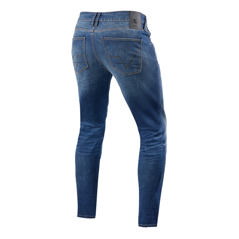 Мотоциклетни дънки Revit Carlin SK blue extended