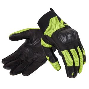 Дамски ръкавици за мотоциклет Rebelhorn Gap III black-fluo yellow разпродажба