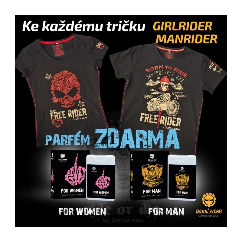 Pánské triko Devils Wear - Chopper