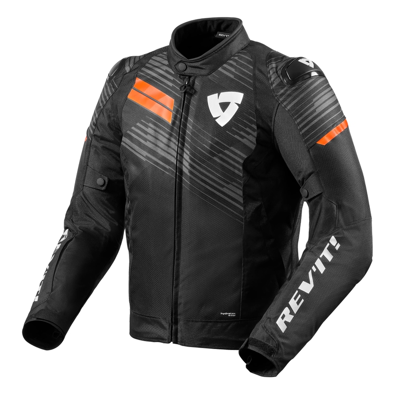 Мотоциклетно яке Revit Apex H2O black-fluo orange разпродажба