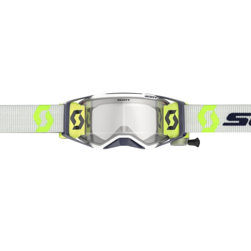 Motokrosové brýle SCOTT Prospect WFS 22 šedo-žluté