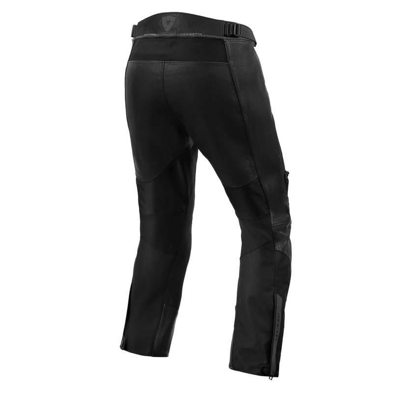 Revit Valve H2O Мотоциклетни панталони Black Cropped