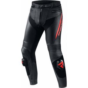 Мотоциклетни панталони Rebelhorn Fighter Black-Fluo Red разпродажба
