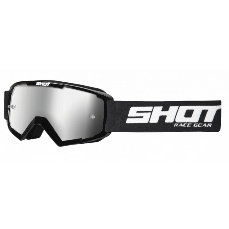 Dětské motokrosové brýle Shot Rocket černé (iridiové plexi)