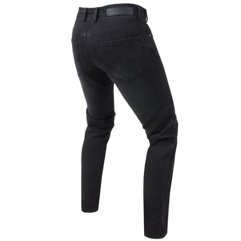 Дамски черни дънки за мотоциклети Rebelhorn Classic III SK washed разпродажба
