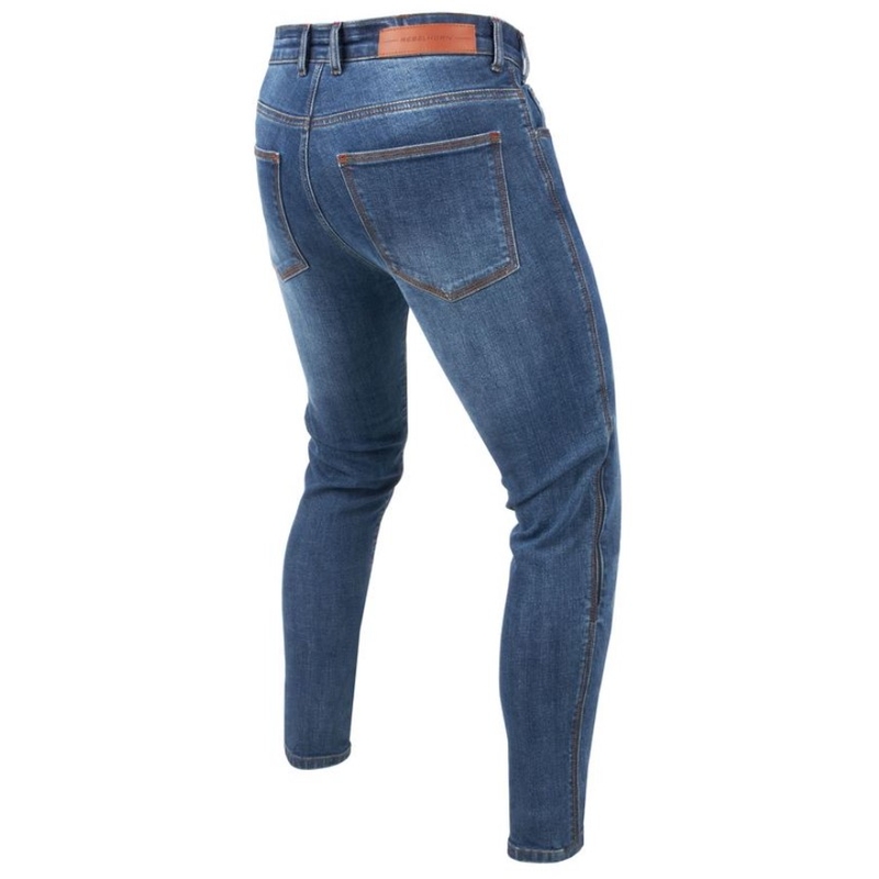 Мотоциклетни дънки Rebelhorn Classic III SK washed blue разпродажба