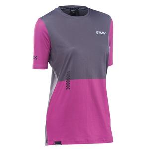 Дамски анцуг Northwave Xtrail 2 Grey and Pink с къс ръкав разпродажба