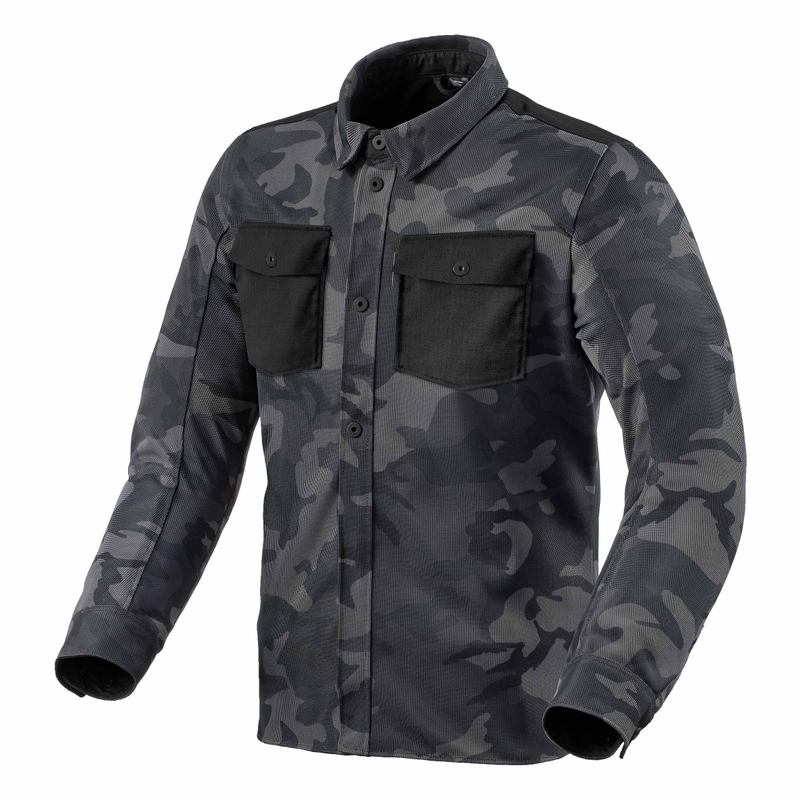 Revit Tracer Air 2 Camo Grey Риза за мотоциклет разпродажба