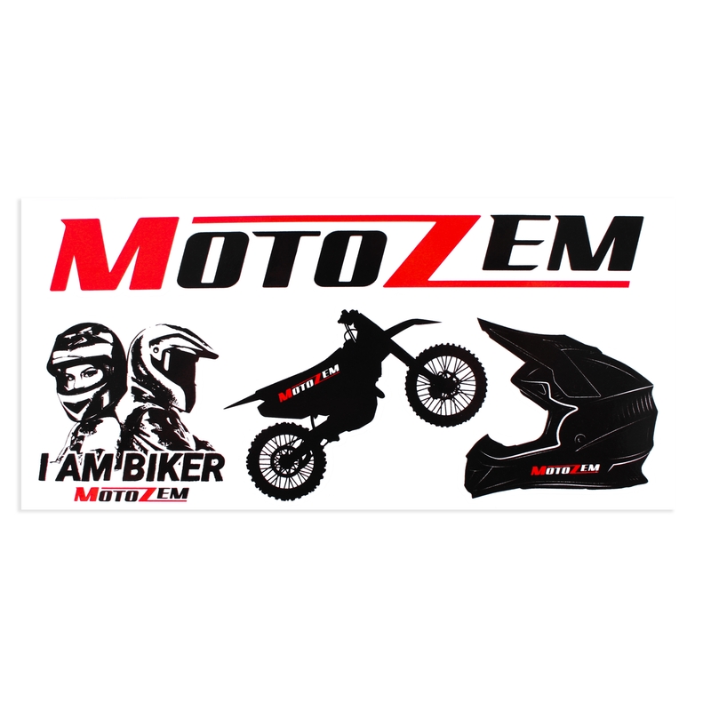 Комплект стикери MotoZem Cross
