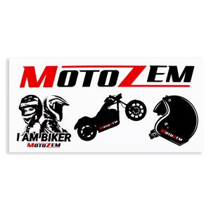 Комплект стикери MotoZem Chopper
