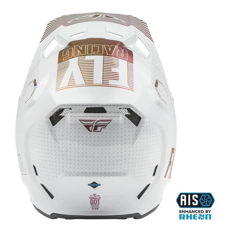 Motokrosová přilba FLY Racing Formula CC Primary bílo-měděná