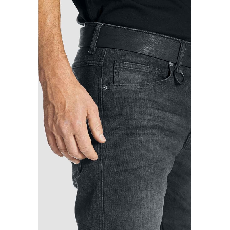 Мотоциклетни дънки PANDO MOTO Robby Slim black разпродажба