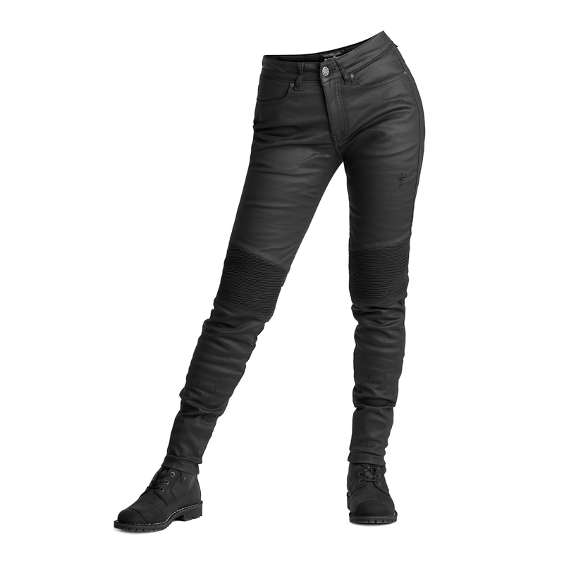 Дамски дънки за мотоциклет PANDO MOTO Kusari Kev black разпродажба