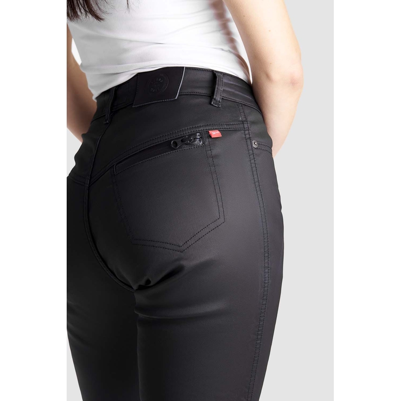 Дамски дънки за мотоциклет PANDO MOTO Kusari Kev black разпродажба