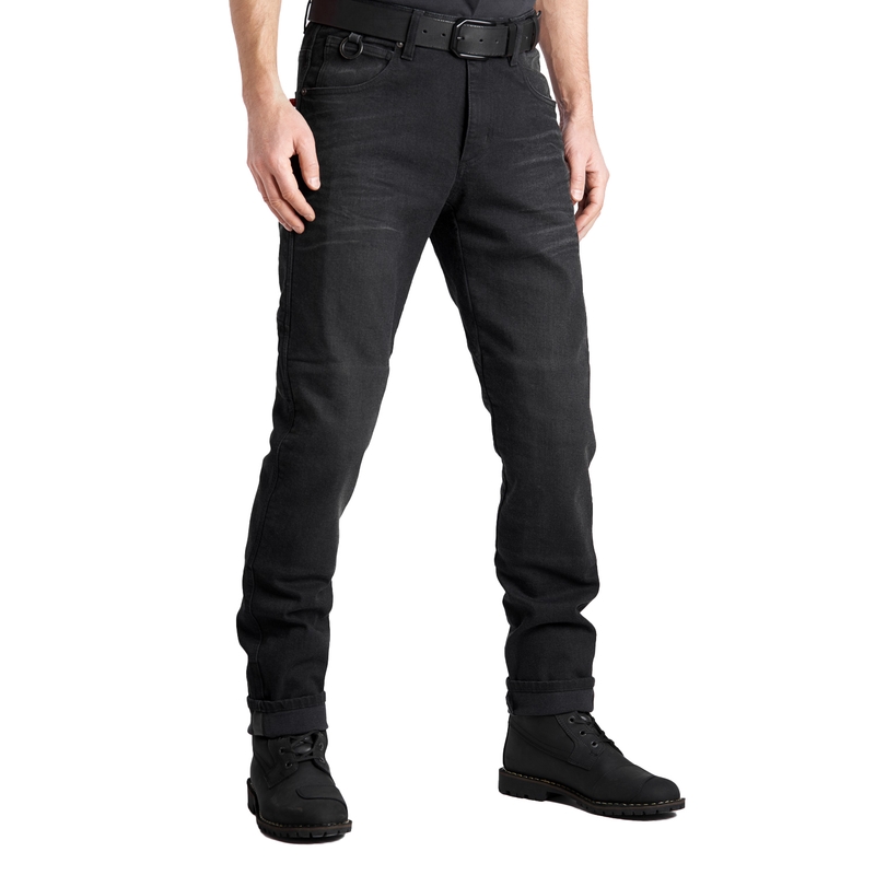 Мотоциклетни дънки PANDO MOTO Boss Dyn black разпродажба