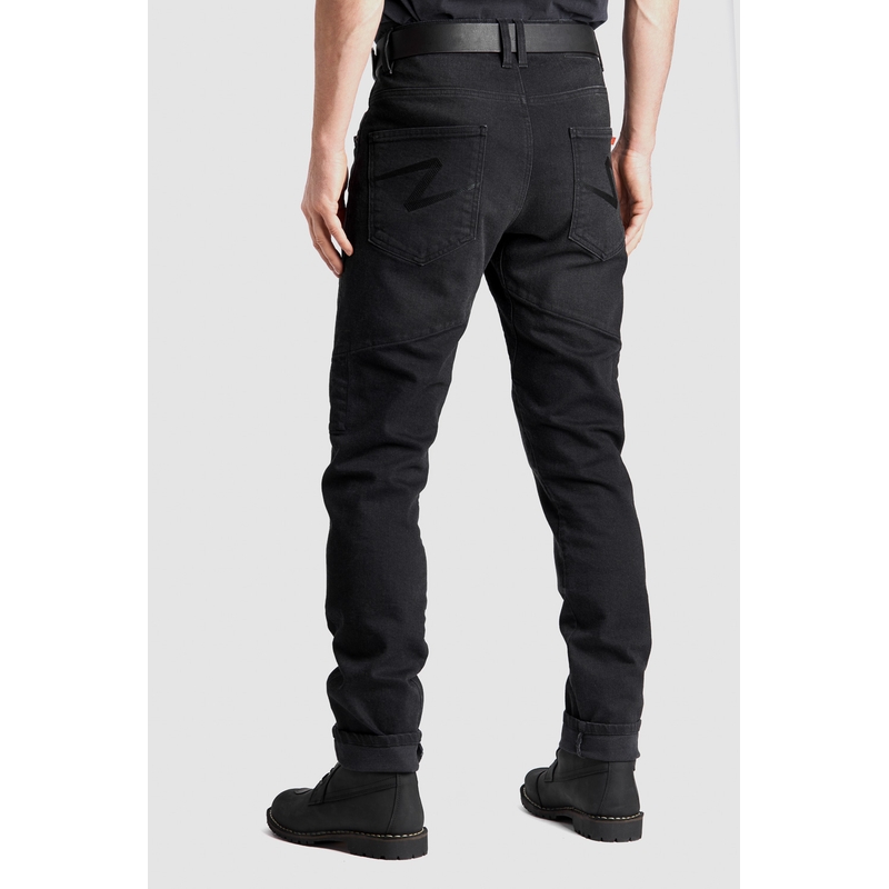 Мотоциклетни дънки PANDO MOTO Boss Dyn black разпродажба