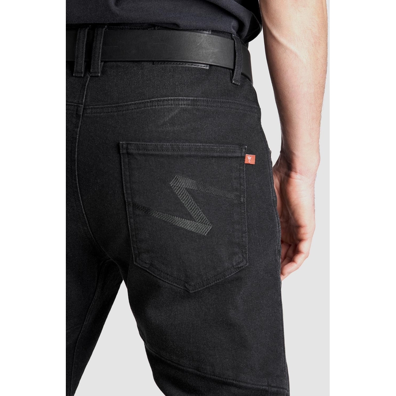 Мотоциклетни дънки PANDO MOTO Boss Dyn black разпродажба