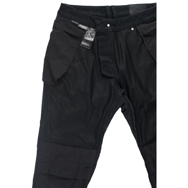 Мотоциклетни дънки PANDO MOTO Boss Dyn black разпродажба