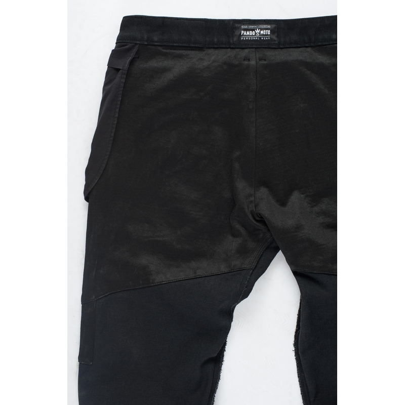 Мотоциклетни дънки PANDO MOTO Boss Dyn black разпродажба