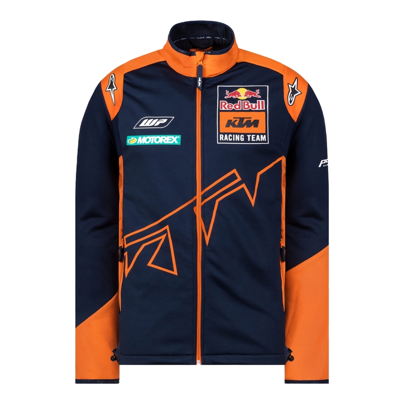 Софтшел яке KTM Red Bull Racing 22 синьо-оранжево разпродажба