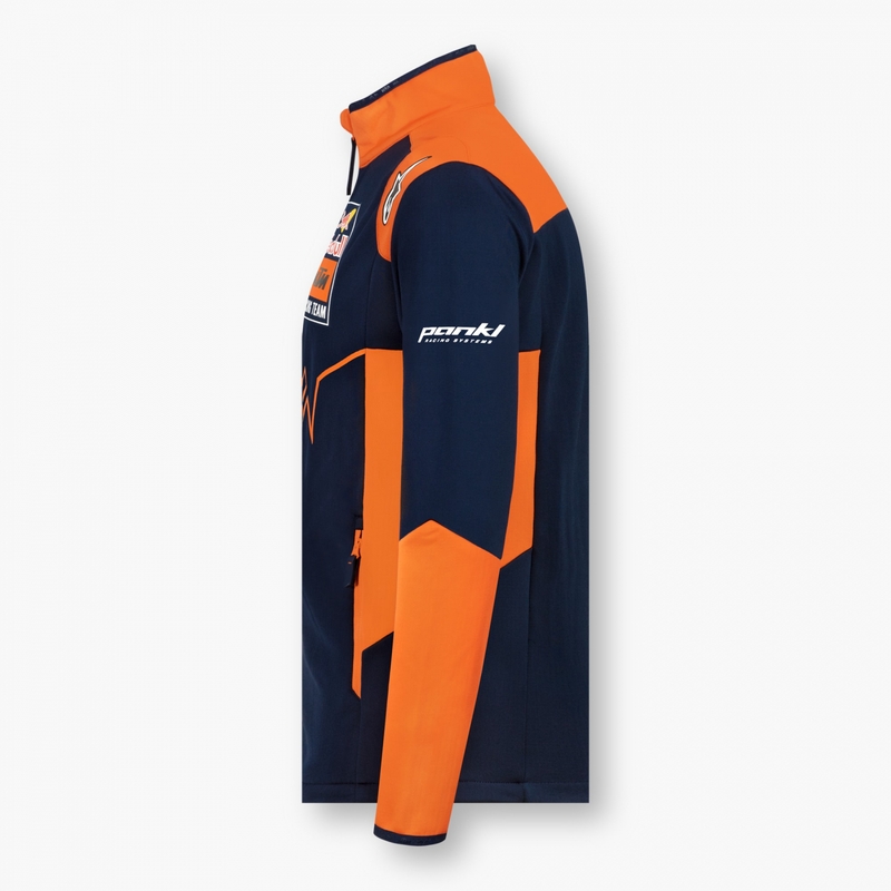 Софтшел яке KTM Red Bull Racing 22 синьо-оранжево разпродажба