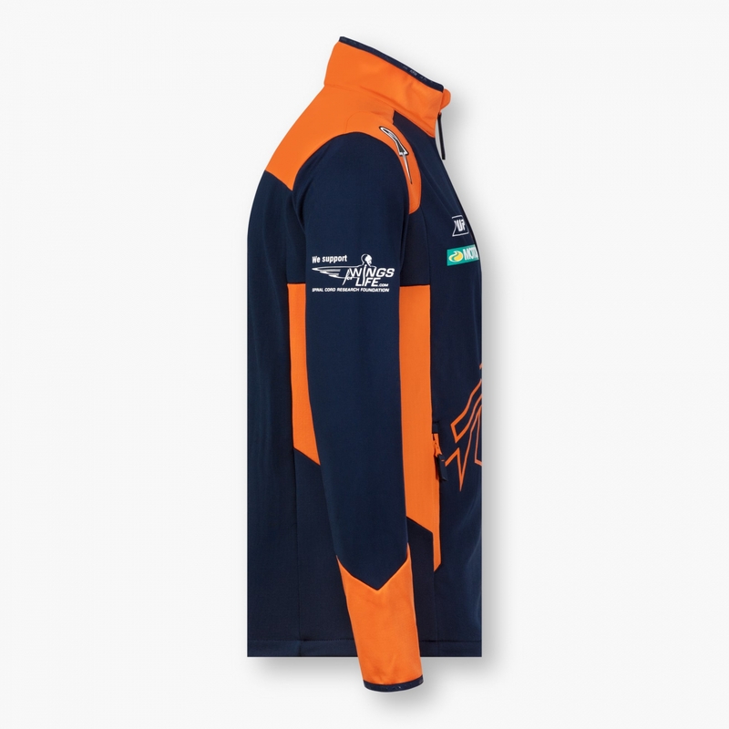 Софтшел яке KTM Red Bull Racing 22 синьо-оранжево разпродажба